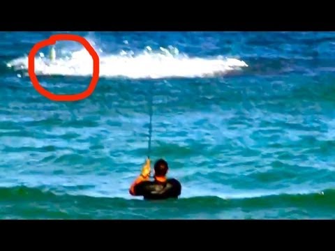 EXTREME Shark Fishing on Crowded Beach