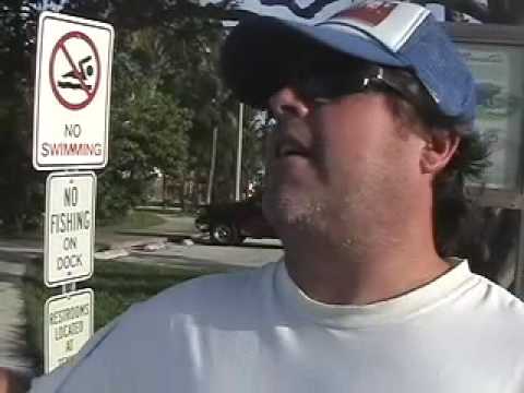 Funny Fishing Comedy. Guy selling bait spots.
