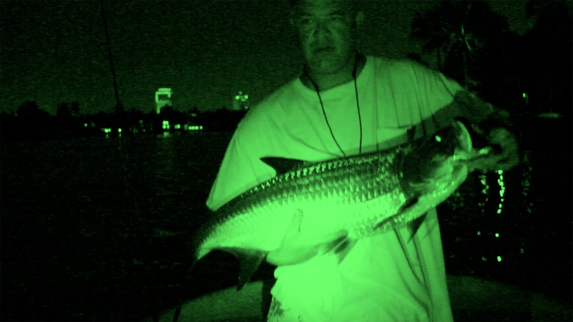 INSANE Underwater Nightvision Fishing