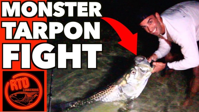 Monster Tarpon Fish Battle – Musso’s Big Fish – Lunkerdog